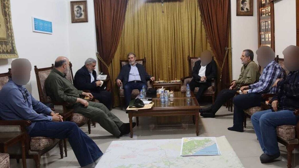 פסגת בכירי הטרור שנחשפה באיראן ב-7 באוקטובר