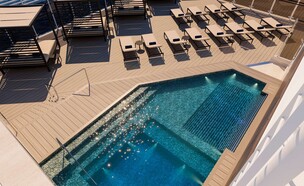 MSC Magnifica MSC Yacht Club pool deck (צילום: MSC Cruises)