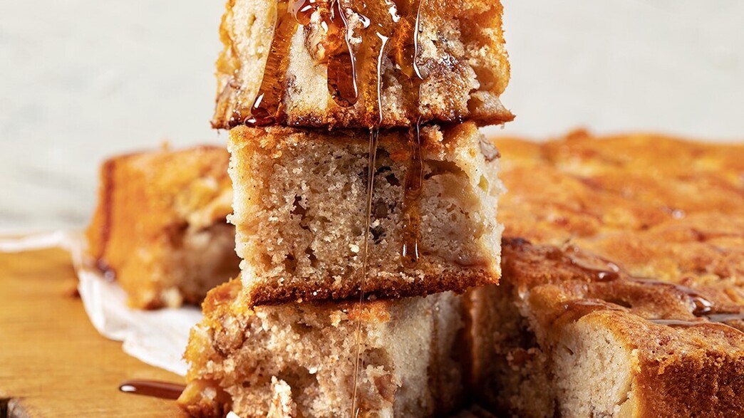 עוגת תפוחים וקינמון שנמסה בפה