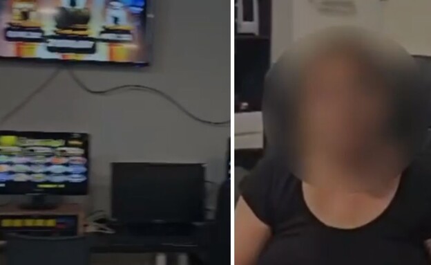 הפשיטה על הדירה (צילום: דוברות המשטרה)