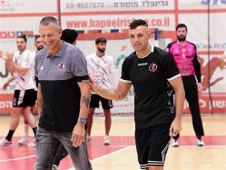 עמרי ועידן מימון, מאמני ראשל"צ ורמה"ש (צילום: הדר ואן קולא, איגוד  (צילום: ספורט 5)