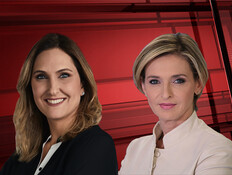 חדשות סוף השבוע עם קרן מרציאנו ודנה ויס (צילום: חדשות 12)