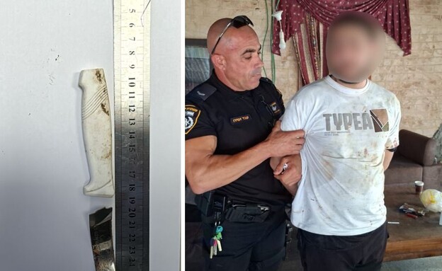 רצח בכפר קאסם  (צילום: דוברות המשטרה)