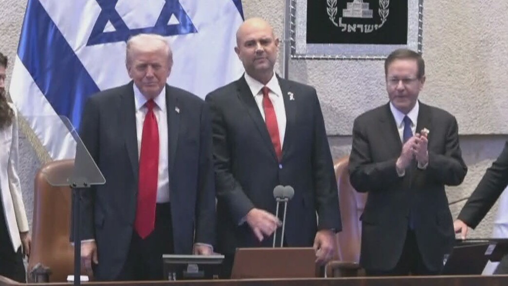 דונלד טראמפ נואם בכנסת דונלד טראמפ נואם בכנסת
