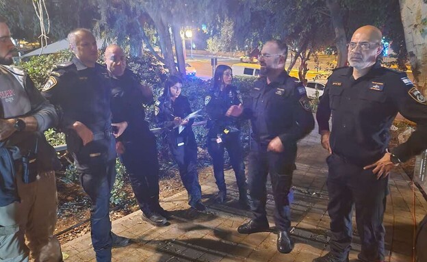 זירת הרצח בתל אביב