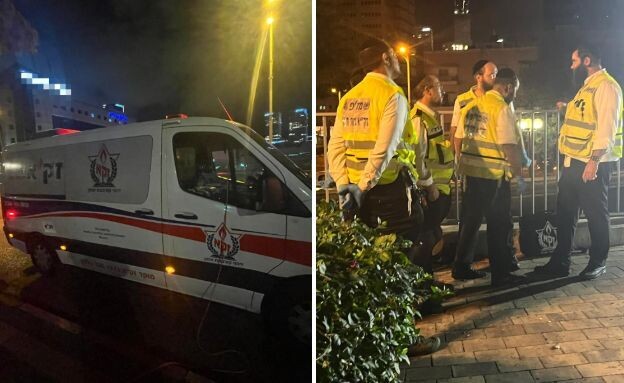 גופת אישה אותרה בדרום ת"א (צילום: דוברות זק"א)