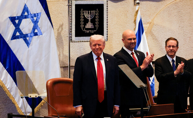 נאום טראמפ בכנסת ישראל נאום טראמפ בכנסת ישראל