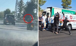 זירת הירי ליד מודיעין