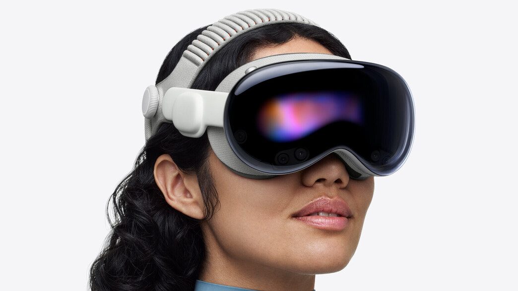 אפל וויז'ון פרו עם שבב M5