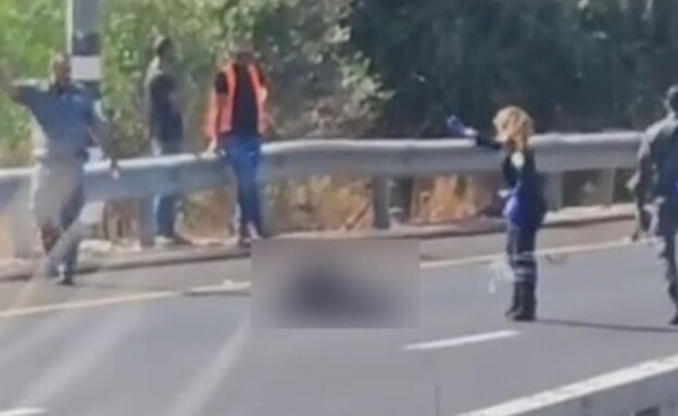 ירי בכביש 443