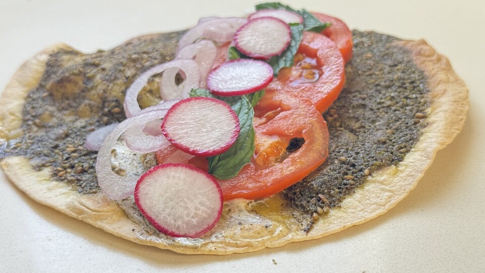 טורטייה דרוזית (צילום: יעל קצב)