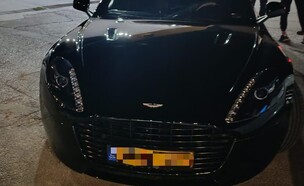 הרכב שנתפס (צילום: דוברות המשטרה)