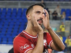 בספק לק"ש. פרץ (אלן שיבר) (צילום: ספורט 5)