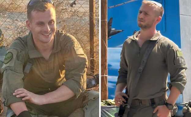 רס"ן יניב קולא ז"ל, סמ"ר איתי יעבץ ז"ל (צילום: דובר צה"ל)