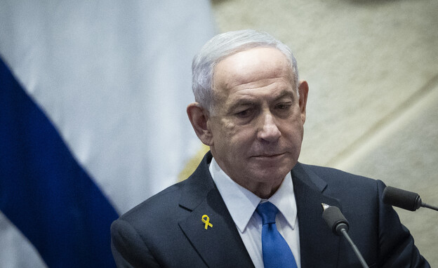 ראש הממשלה בנימין נתניהו בפתיחת כנס החורף (צילום: חיים גולדברג, פלאש 90)