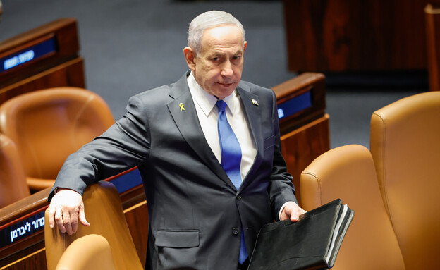 ראש הממשלה בנימין נתניהו בפתיחת כנס החורף (צילום: נועם מושקוביץ, דוברות הכנסת)