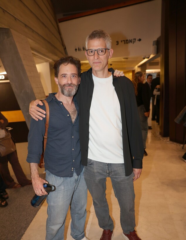 תום אבני, רשף לוי, בפרמיירת "החולה היהודי"