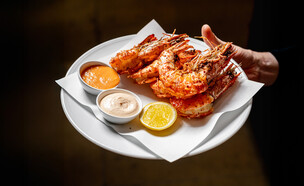 הרבה פירות ים ודגה טרייה בתפריט (צילום: אסף קרלה, יחסי ציבור)