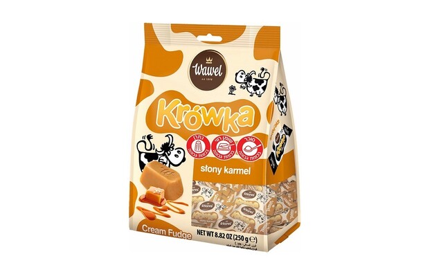 טופי קרמל מלוח קרובקה, WAWEL טופי קרמל מלוח קרובקה, WAWEL