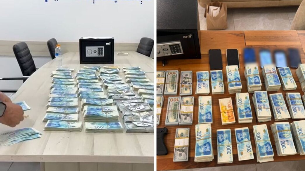 1.4 מיליון שקלים במזומן