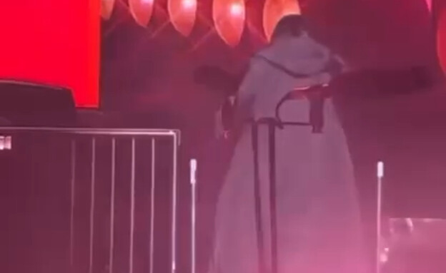 הזמרת ברנדי בהופעה (צילום: TikTok)