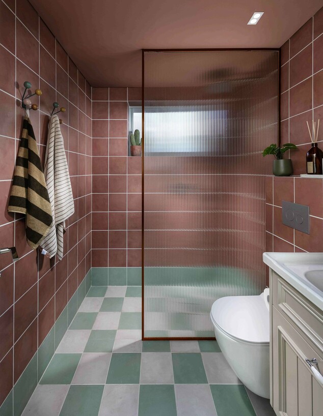 חדר רחצה בעיצוב דלית ונגרובסקי