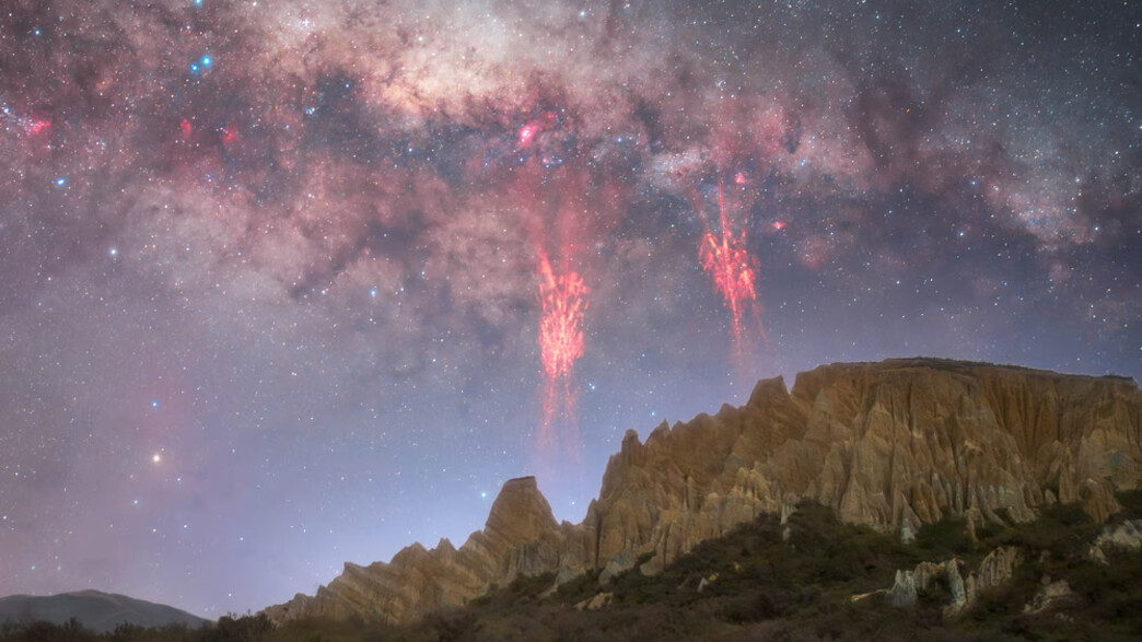 Red sprites Red sprites