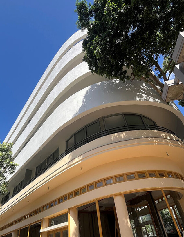 אלנבי קפה ביאליק בתהליך השיקום ג  אלנבי קפה ביאליק בתהליך השיקום ג