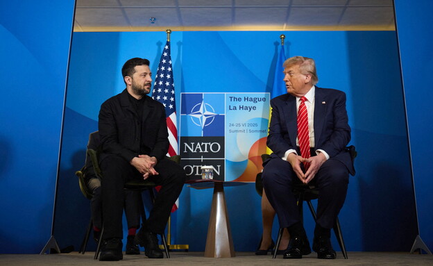 טראמפ, זלנסקי, פסגת נאט"ו, יוני 2025 טראמפ, זלנסקי, פסגת נאט"ו, יוני 2025