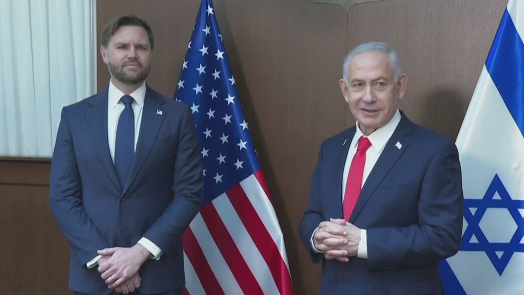 בנימין נתניהו, ג'יי די ואנס