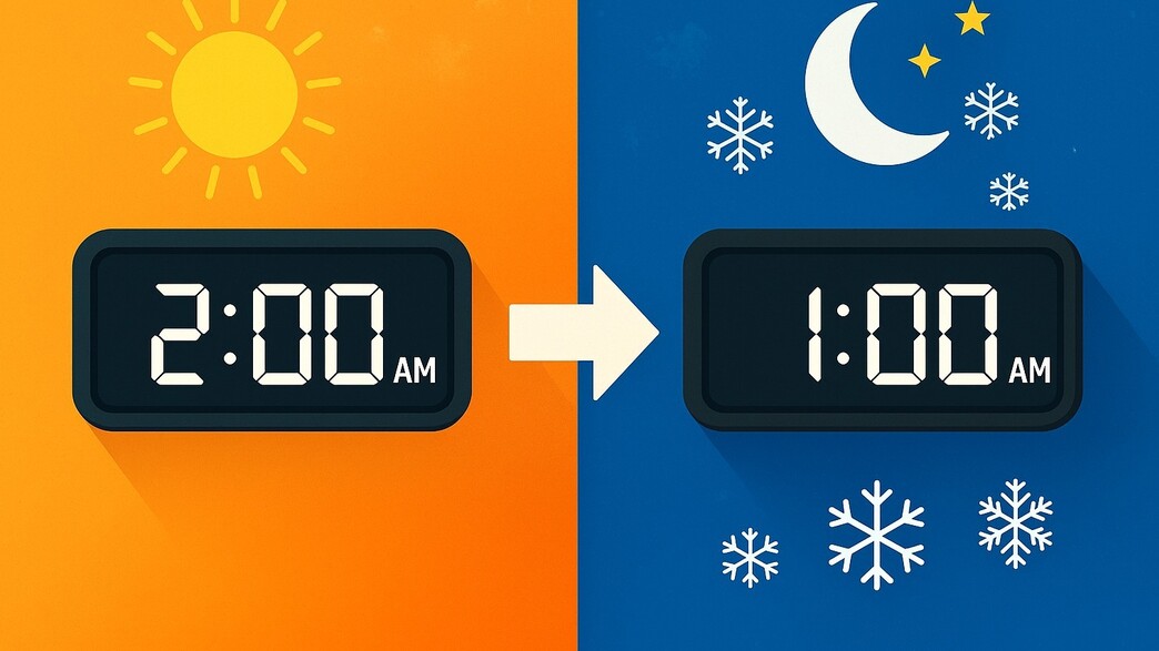 מעבר לשעון חורף מעבר לשעון חורף