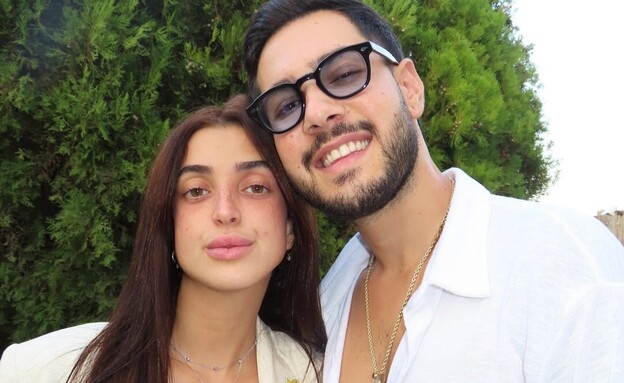 אלי-ה כהן ובת הזוג זיו עבוד (צילום: Instagram  )
