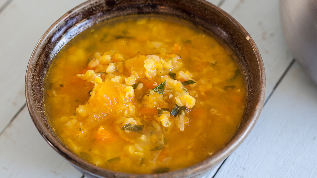 מרק כתום קצת אחר