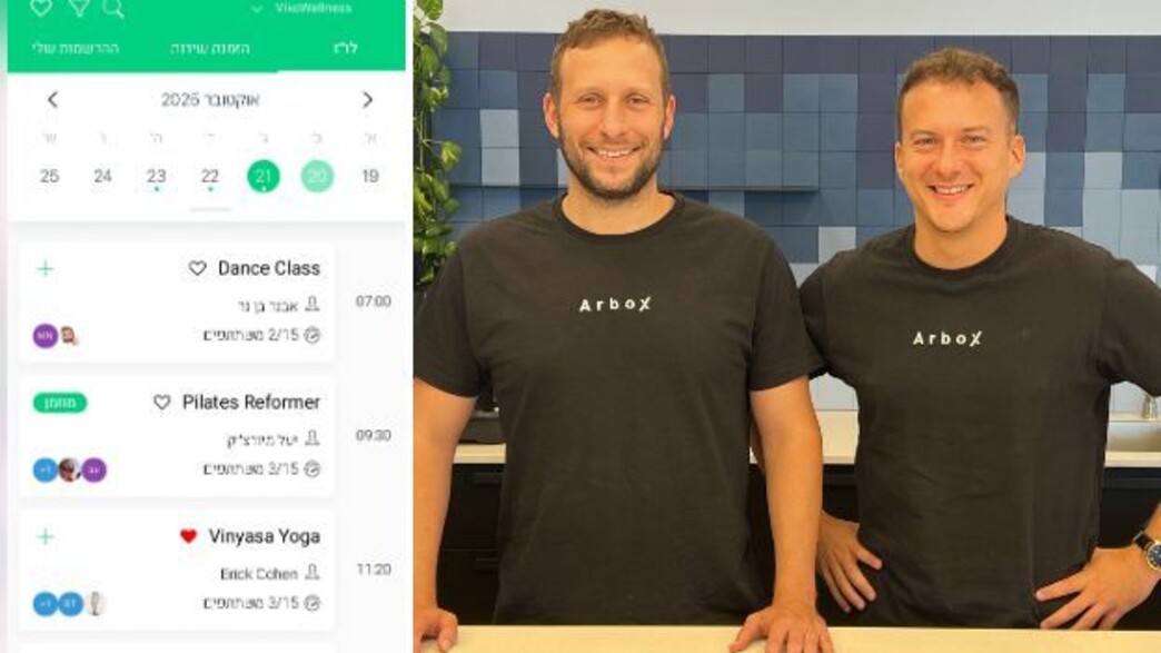 מייסדי Arbox - אלן דבנששון, CEO ורן לב, COO מייסדי Arbox - אלן דבנששון, CEO ורן לב, COO