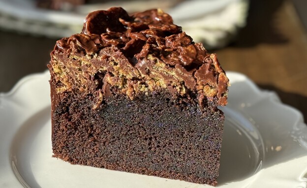 עוגת שוקולד קראנץ'. אוקיי, זה די מדהים!