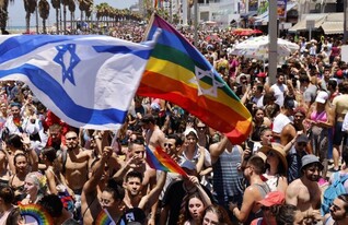 מצעד הגאווה בתל אביב 2021 (צילום: גיא יחיאלי)