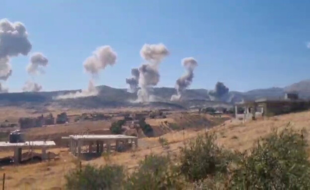 תקיפות של חיל האוויר בבקעת לבנון