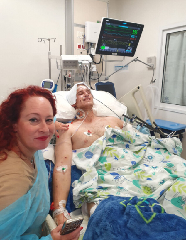 סער הורוביץ בבית החולים