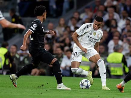 אמבפה. לא כבש למרות משחק טוב שלו (Getty)