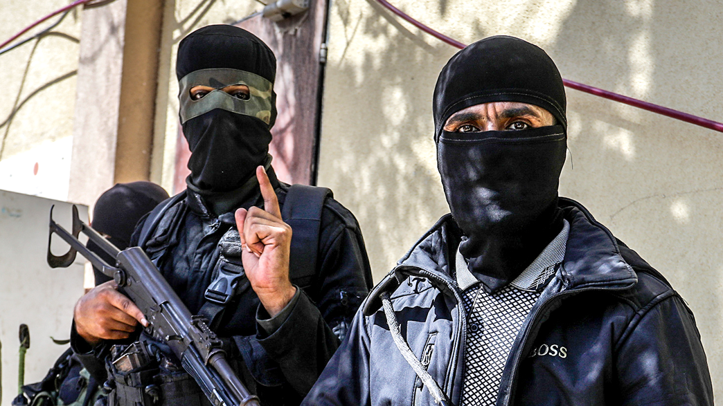 פעילי חמאס חמושים