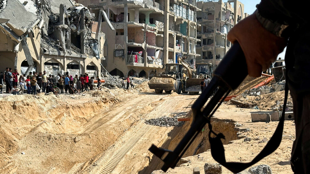 כוחות חמאס בח'אן יונס לאחר הפסקת האש בעזה כוחות חמאס בח'אן יונס לאחר הפסקת האש בעזה