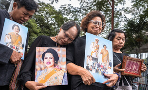 אבל בתאילנד (צילום: CHANAKARN LAOSARAKHAM/AFP, getty images)