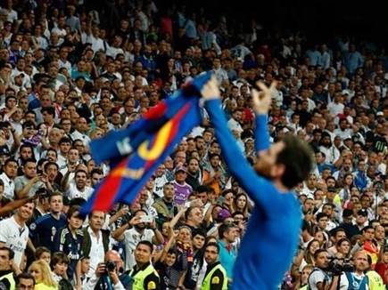 החגיגה האייקונית של מסי (Getty)