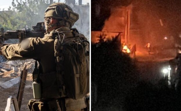 תקיפות ברצועה בתגובה להפרות חמאס תקיפות ברצועה בתגובה להפרות חמאס