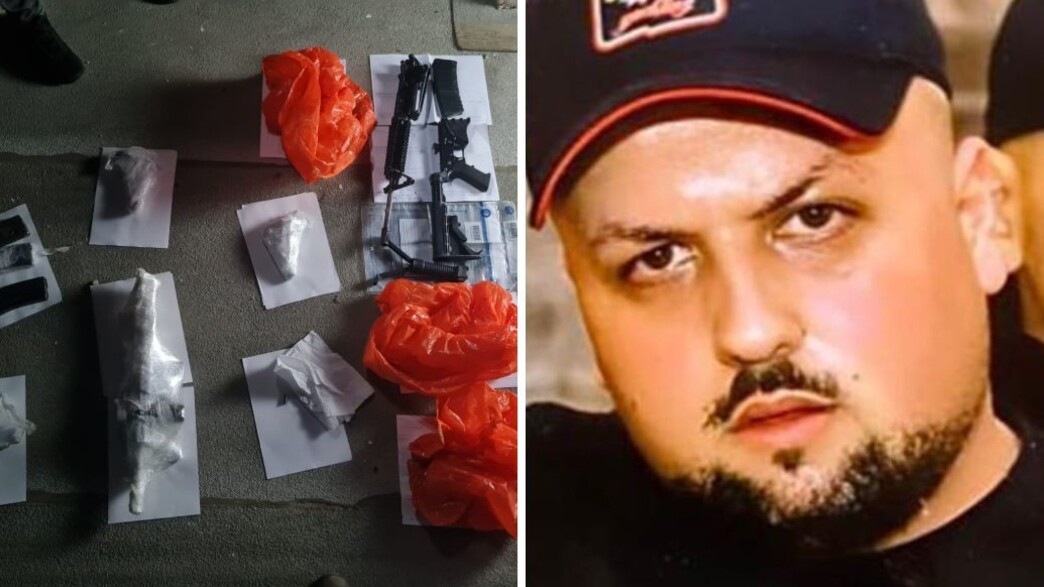 מצבור הנשק שאותר בבניין שבו מתגורר ירין ביטון