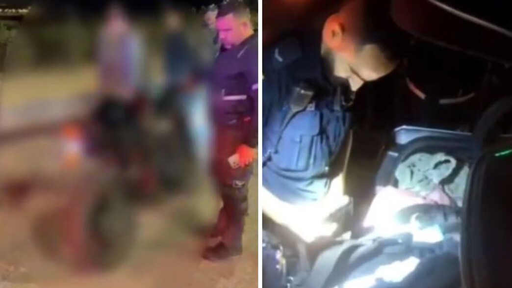 "בדקו רישיונות": פעילות המשטרה בחדרה "בדקו רישיונות": פעילות המשטרה בחדרה