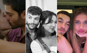 הזוגות שנפרדו מתחת לרדאר (עיבוד: מתוך הטיקטוק של בייבי גו'אל, אינסטגרם של נועה חלפון, "אובוי" (ערוץ הילדים))