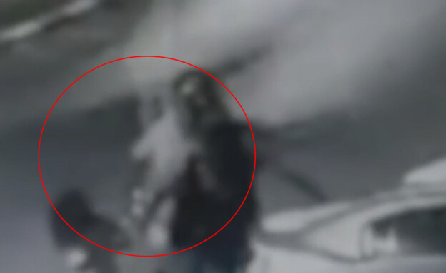 תיעוד התקיפה (צילום: דוברות המשטרה)