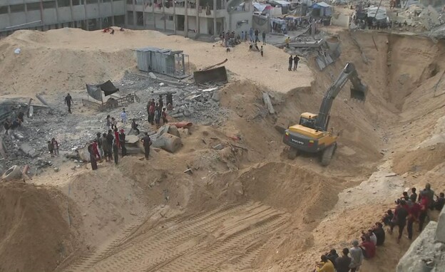 המאמצים לאיתור החלל החטוף אמש ברפיח