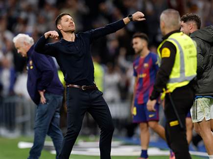 המנצח הגדול. אלונסו (Photo by Helios de la Rubia/Real Madrid via G (צילום: ספורט 5)